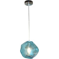 Fancy Round Glass Pendant Light Creative Modern Indoor Drop Lighting